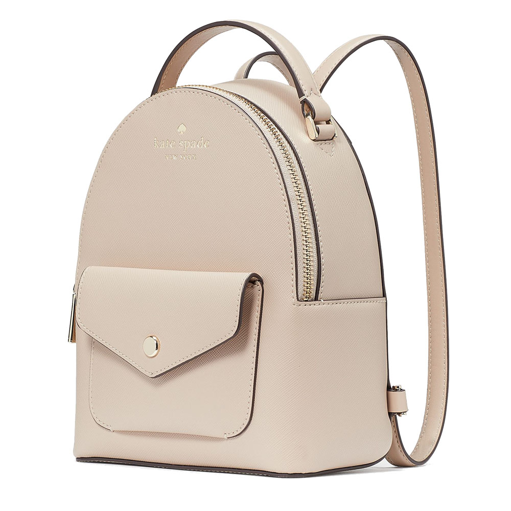 Kate Spade Schuyler Mini Backpack Saffiano Warm Beige # K8702D1