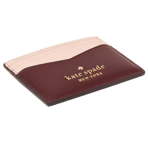 Kate Spade Staci Small Slim Card Holder Rose Smoke # WLR00125D2