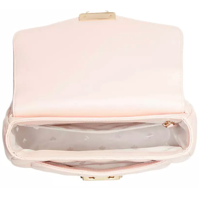 Kate Spade Carey Small Flap Shoulder Bag Conch Pink # KA767D1