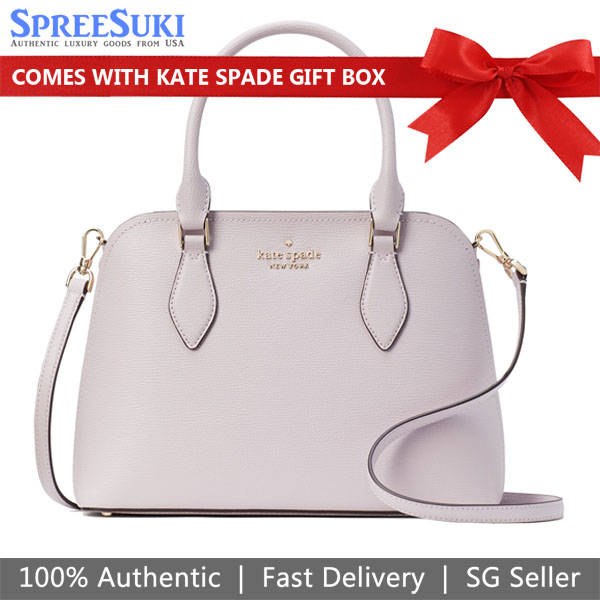 Kate Spade Crossbody Bag Sling Darcy Small Satchel Lilac Moon # WKR00438D5