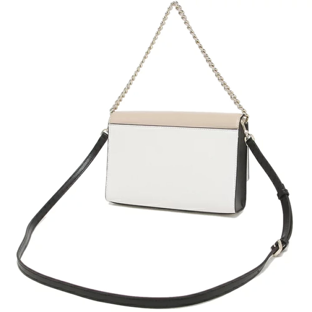 Kate Spade Crossbody Bag Carson Convertible Crossbody Warm Beige Nude Off White # WKR00102D1