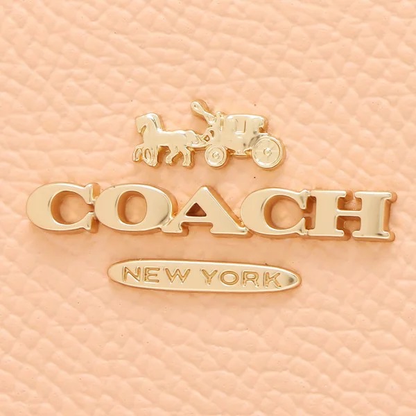 Coach Long Wallet Long Zip Around Wallet Wrist Faded Blush # C3441D2