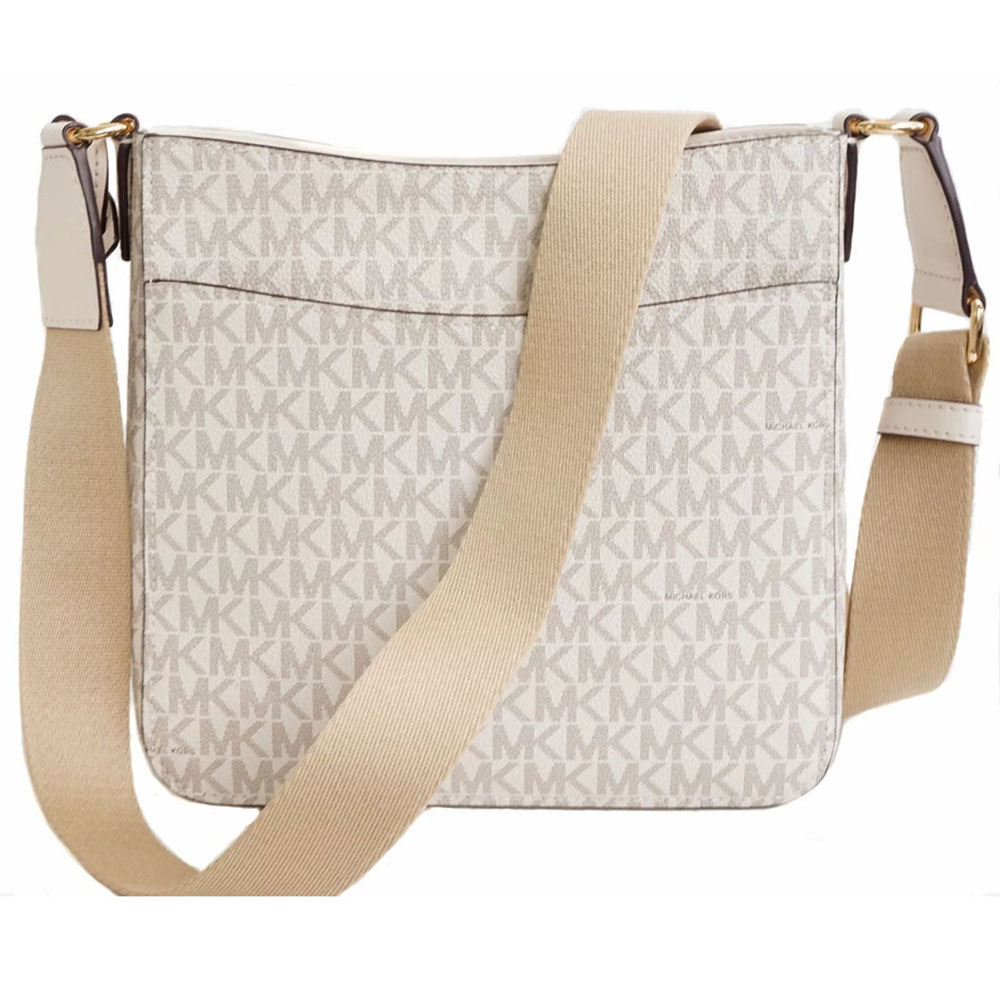 Michael Kors Jet Set Travel Small Ns Crossbody Light Cream # 35S4GTVC5B