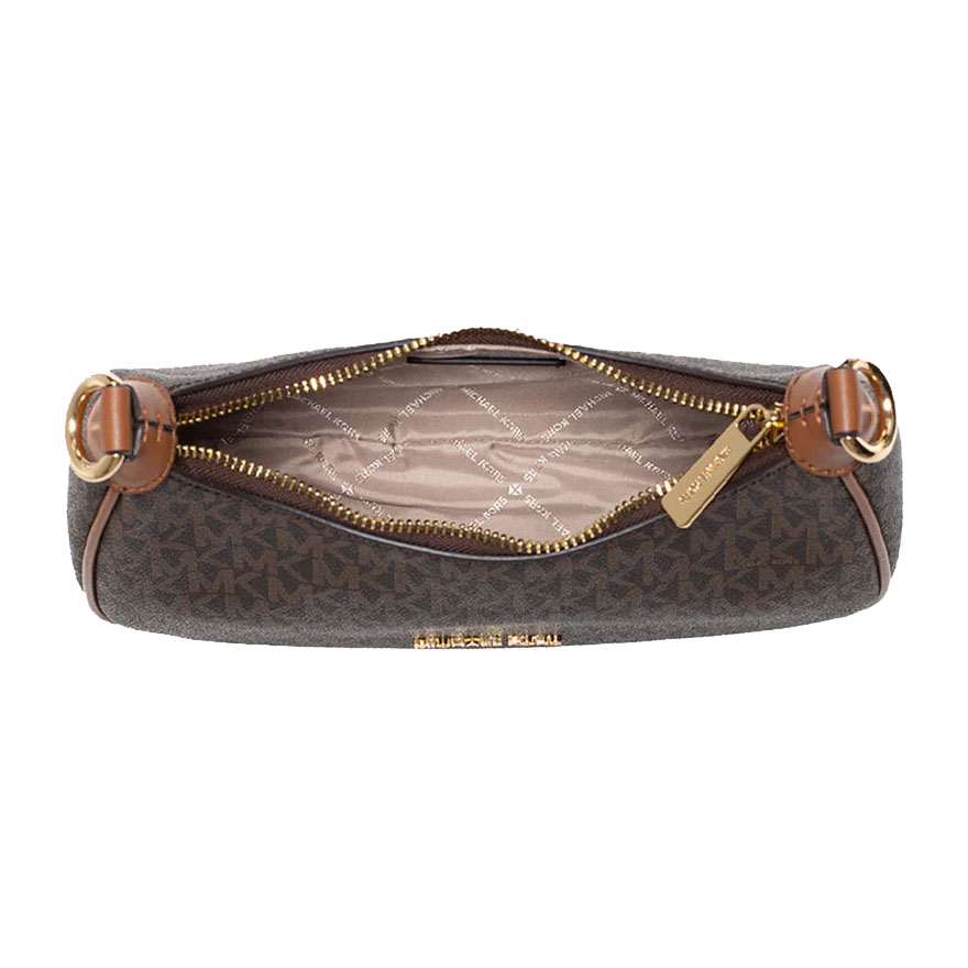 Michael Kors Cora Medium Zip Pouchette Brown # 35S2G4CU1B