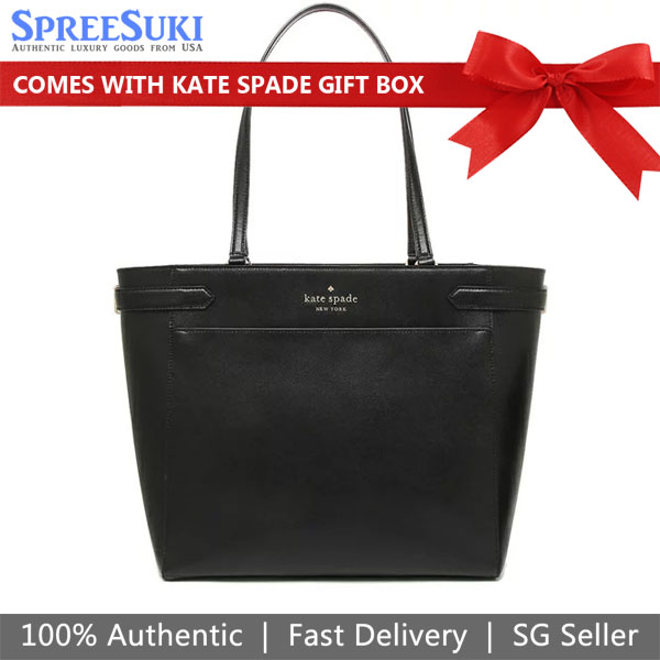 Kate Spade Staci Laptop Tote Black # WKRU7099