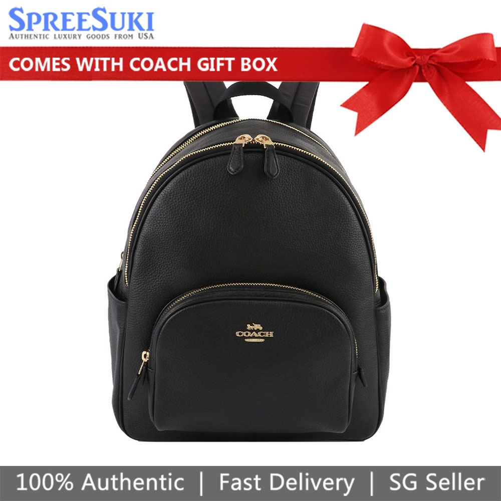 Coach Court Backpack Black # 5666