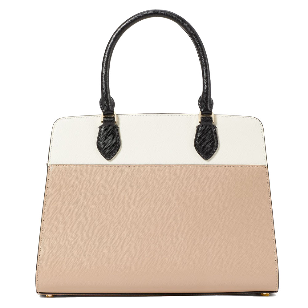 Kate Spade Madison Colorblock Saffiano Leather Toasted Hazelnut # KC621