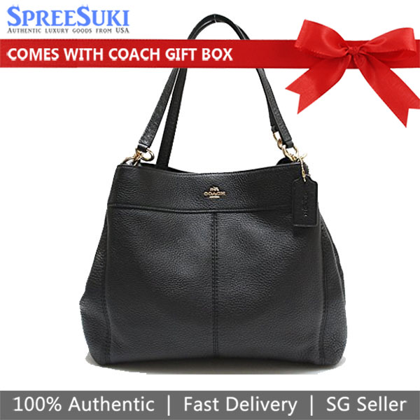 Coach Lexy Shoulder Bag Black # F28997D1