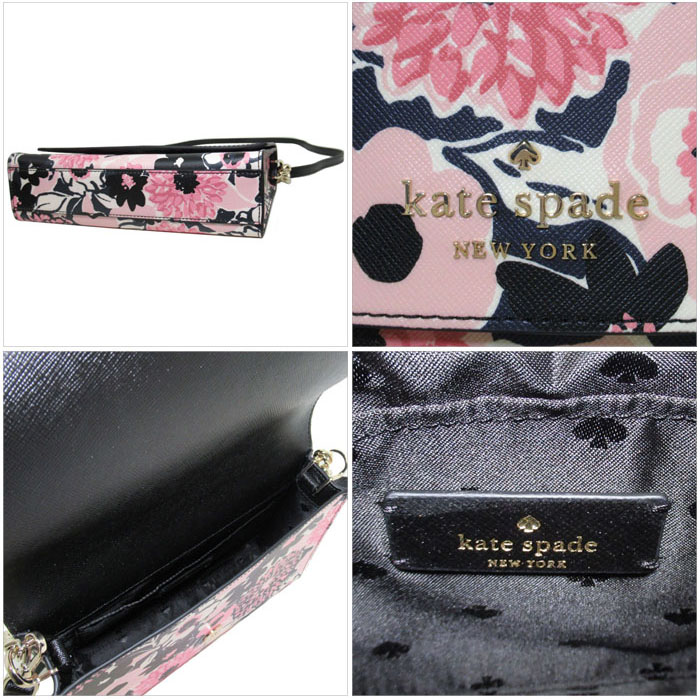 Kate Spade Crossbody Bag Carson Dahlia Floral Printed Convertible Crossbody Pink # K8111D1