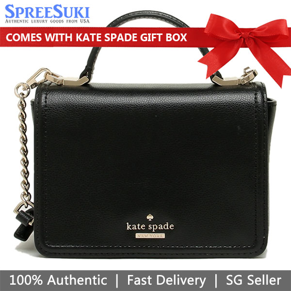 Kate Spade Patterson Drive Maisie Crossbody Bag Black # WKRU5807D1