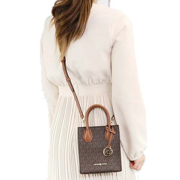 Michael Kors Xs Ns Shopper Crossbody Brown # 35T1GM9C0I