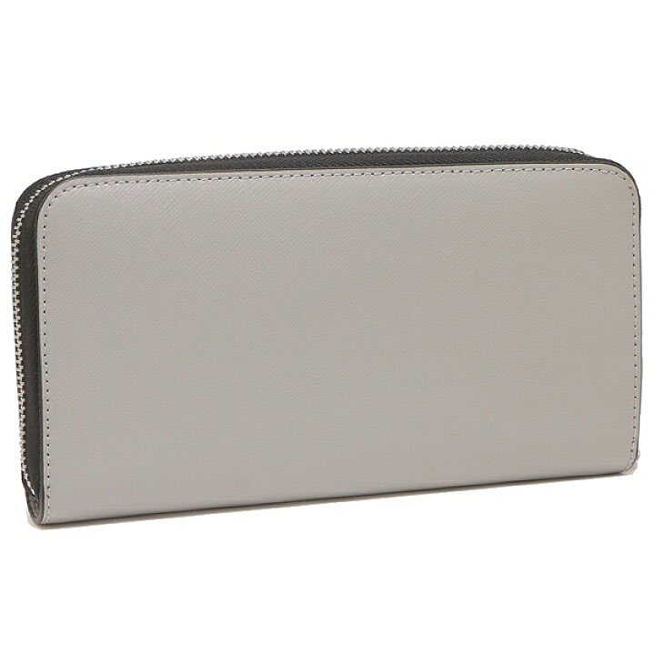 Kate Spade Long Wallet Staci Large Continental Wallet Zip Around Nimbus Grey # WLR00120D2