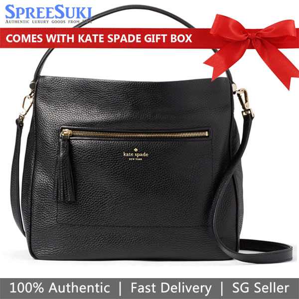 Kate Spade Crossbody Bag Sling Shoulder Bag Chester Street Michaela Black # WKRU4224