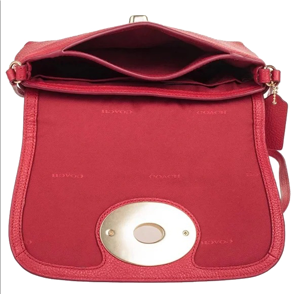 Coach Crossbody Bag Sling Liv Red # F52896D1