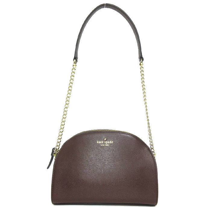 Kate Spade Shoulder Bag Nichols Street Karen Raw Cocoa Brown # WKRU5519D1