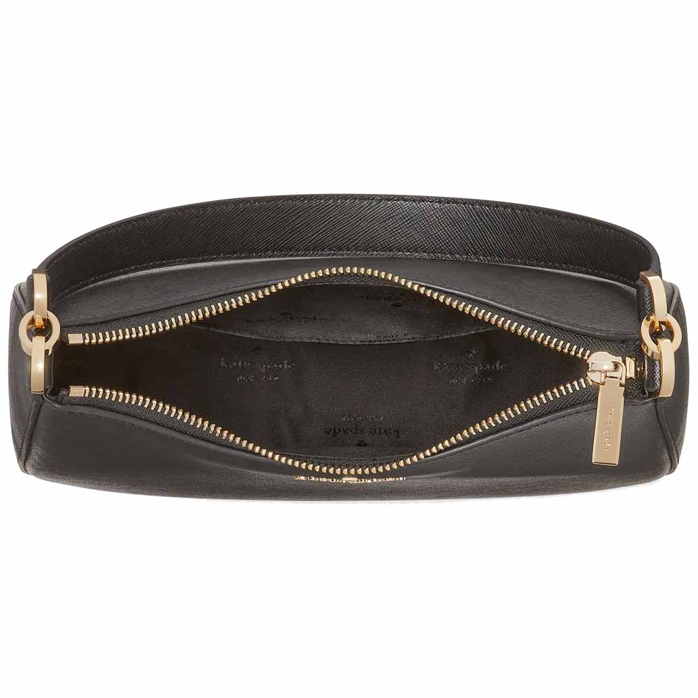 Kate Spade Crossbody Bag Sling Madison Saffiano Leather Shoulder Bag Black # KH397