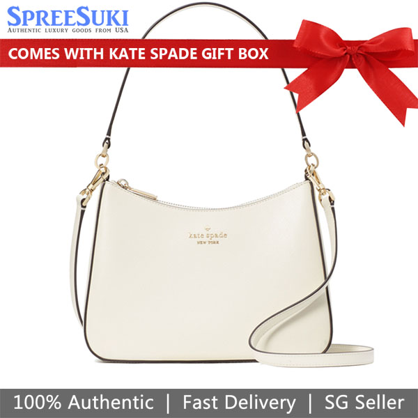 Kate Spade Crossbody Bag Sling Madison Saffiano Leather Shoulder Bag Meringue # KH397