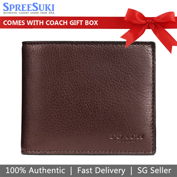 Coach 3 In 1 Sport Calf Mahogany Brown # CR911