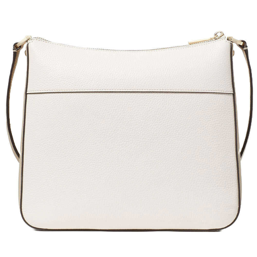 Kate Spade Crossbody Bag Sling Lena Colorblock Pebbled Swingpack Crossbody Off White Light Sand # KH443