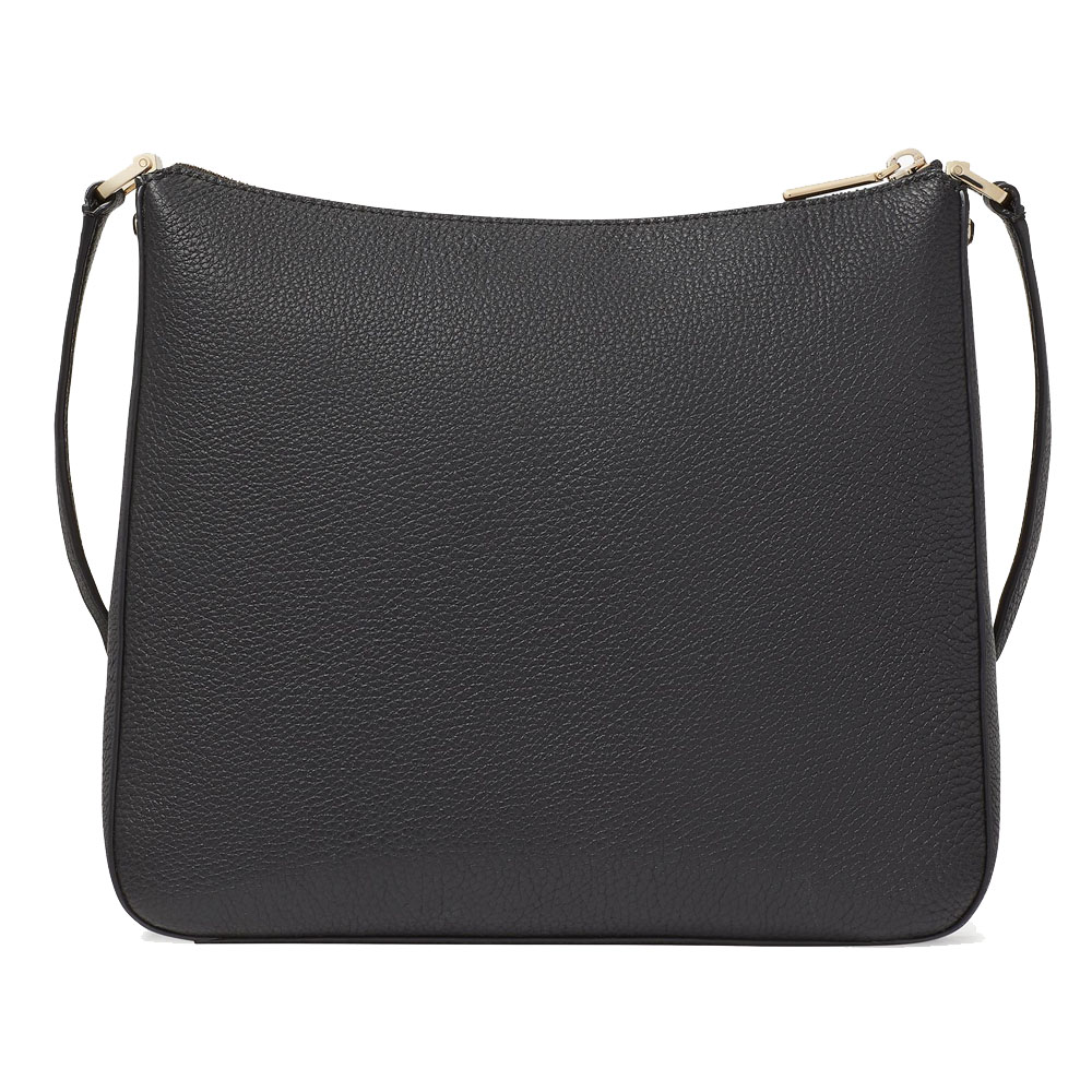 Kate Spade Lena Pebbled Leather Larg Black # KH431