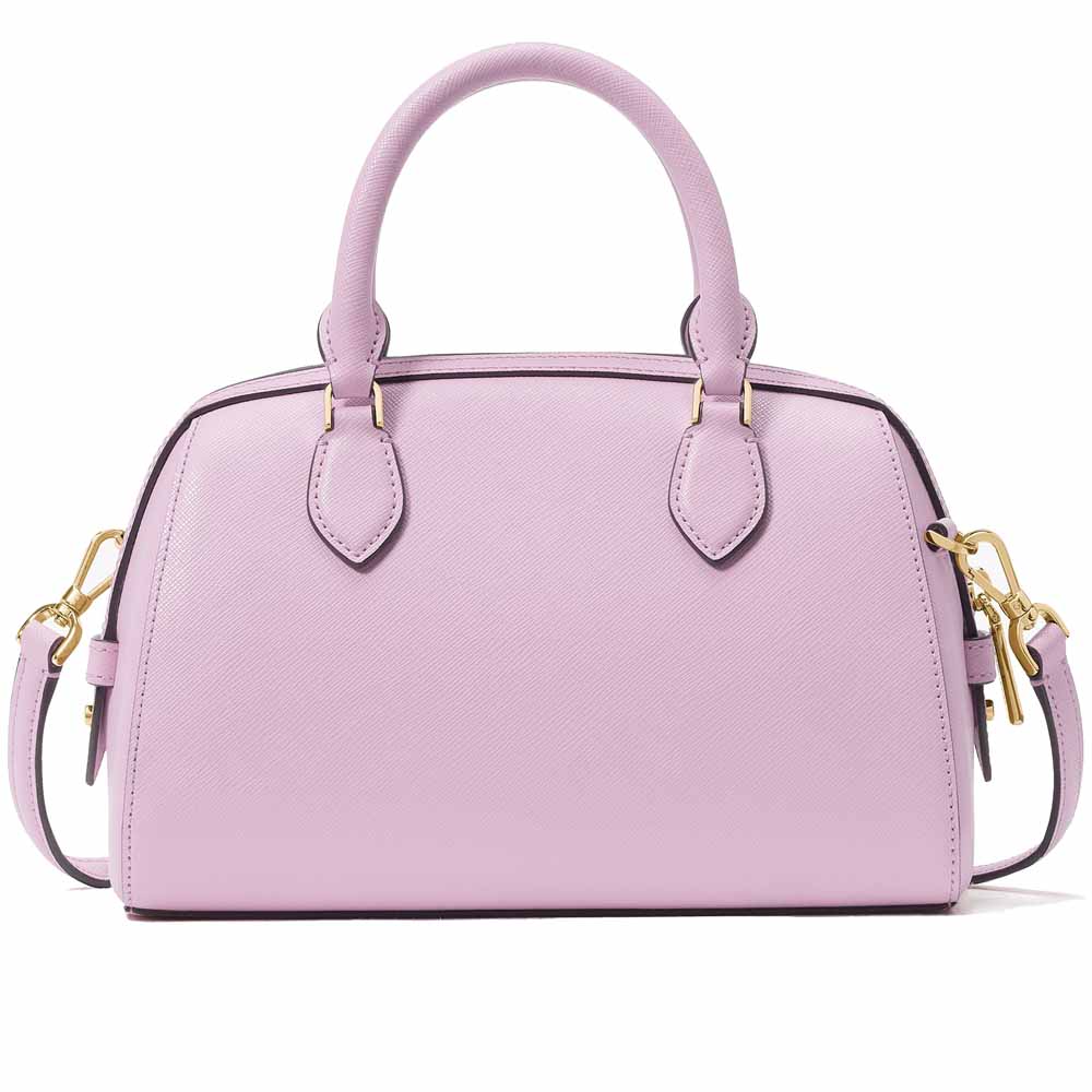 Kate Spade Madison Saffiano Leather Duffle Crossbody Bag Sling Berry Cream # KF493