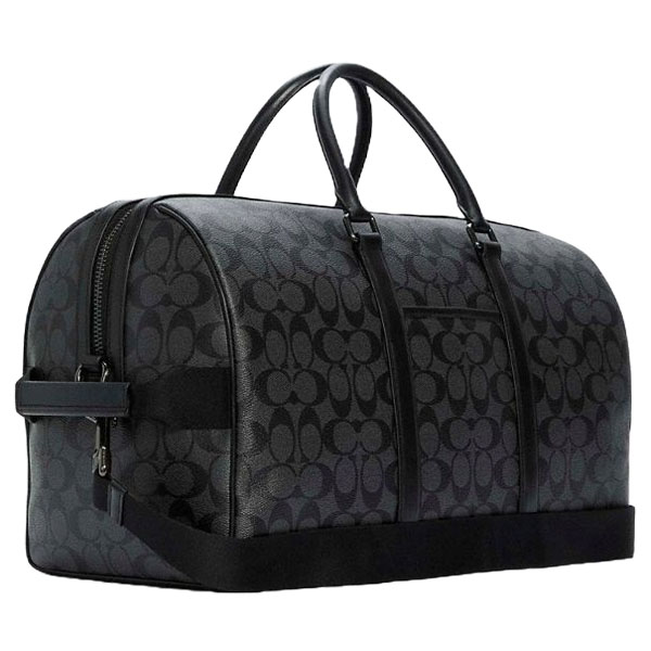 Coach Venturer Bag In Signature Canvas Gunmetal Charcoal Black # C5305