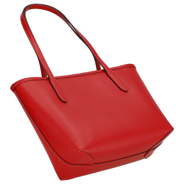 Coach Small City Tote Bag Bold Red # CT859