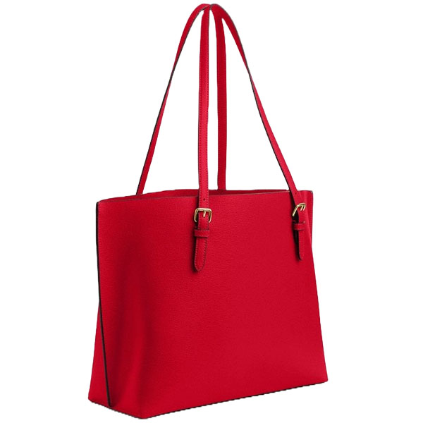 Coach Mollie Tote Bag Bold Red # CV968