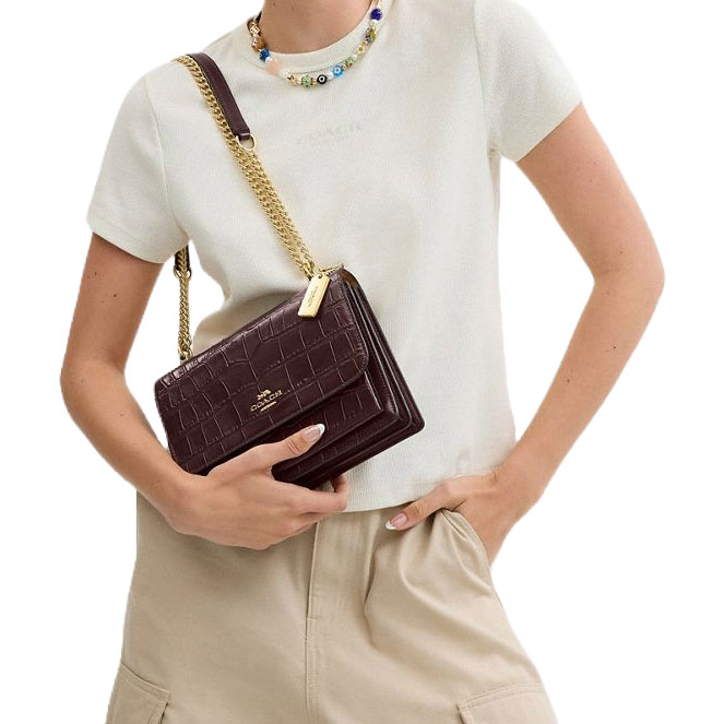 Coach Klare Crossbody Bag Merlot # CC840