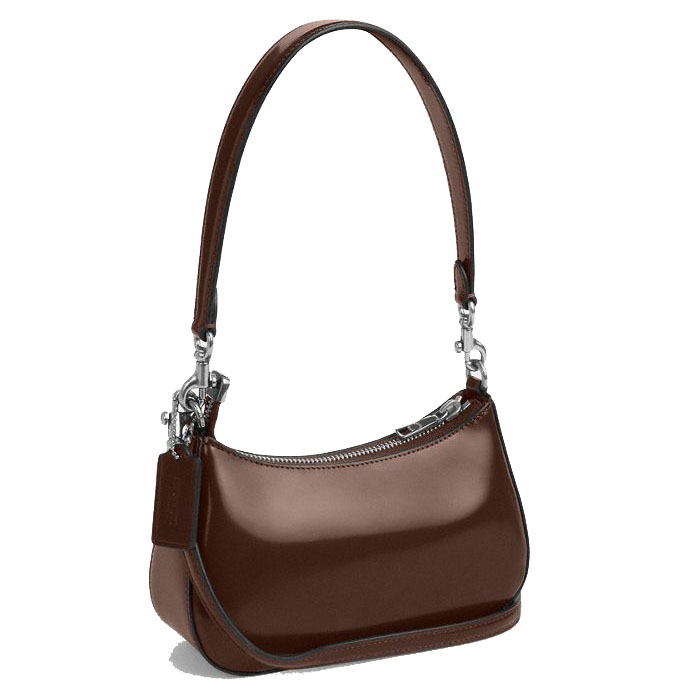 Coach Teri Mini Crossbody Bag Silver Maple # CW310