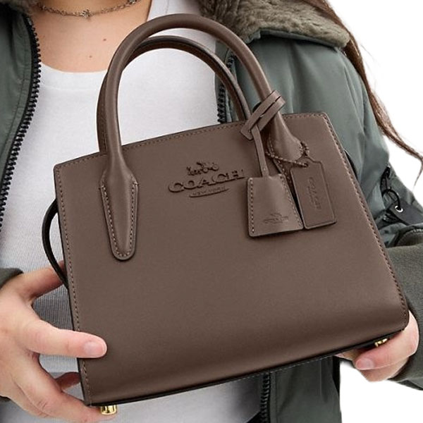 Coach Andrea Carryall Bag Dark Stone # CP081