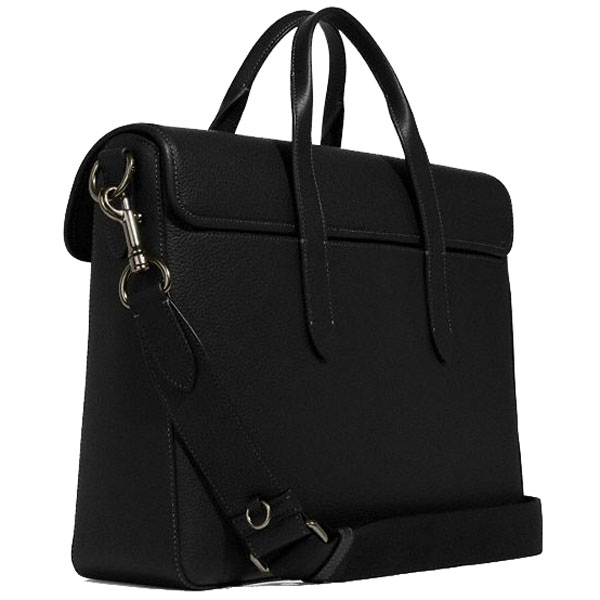 Coach Sullivan Portfolio Brief Gunmetal Black # C9875