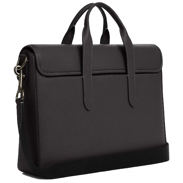 Coach Sullivan Portfolio Brief Gunmetal Graphite # C9875