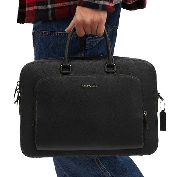 Coach Ethan Brief Gunmetal Black # CR275