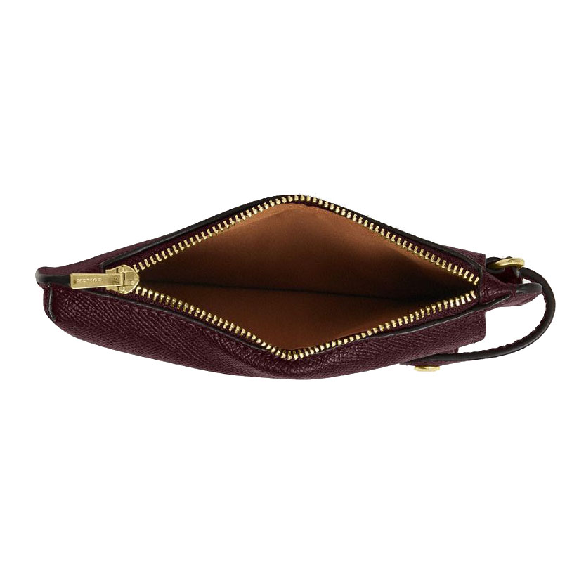 Coach Phone Crossbody Bag Merlot # CW387