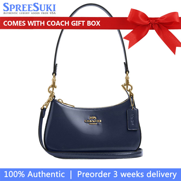 Coach Teri Mini Crossbody Bag True Navy # CW310