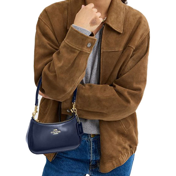 Coach Teri Mini Crossbody Bag True Navy # CW310