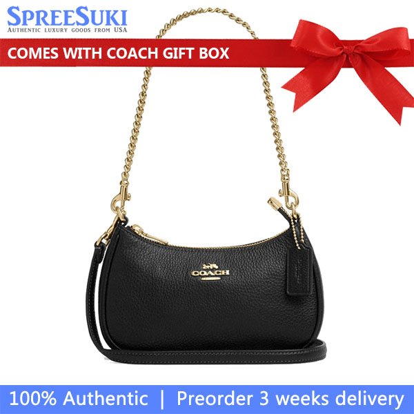 Coach Teri Mini Crossbody Bag Black # CW309