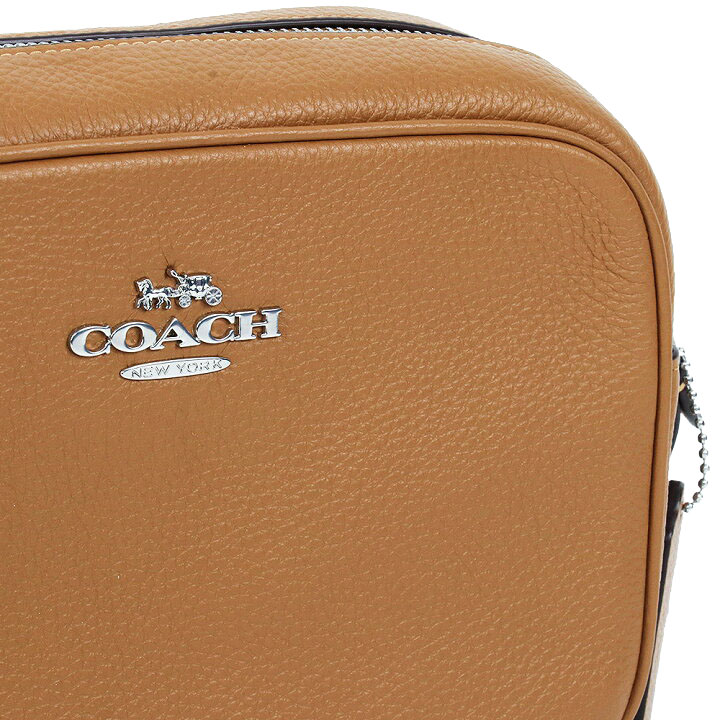 Coach Jamie Camera Bag Silver Light Saddle # CR110