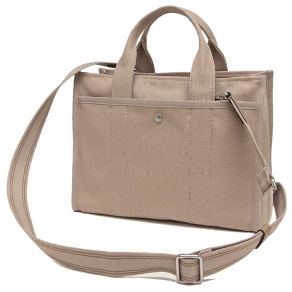 Coach Cargo Tote Bag Silver Dark Natural # CP158