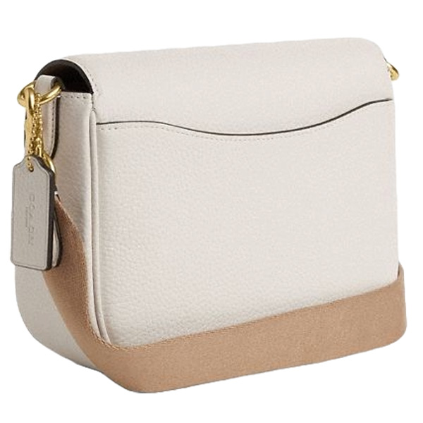 Coach Amelia Saddle Bag Chalk # CP107