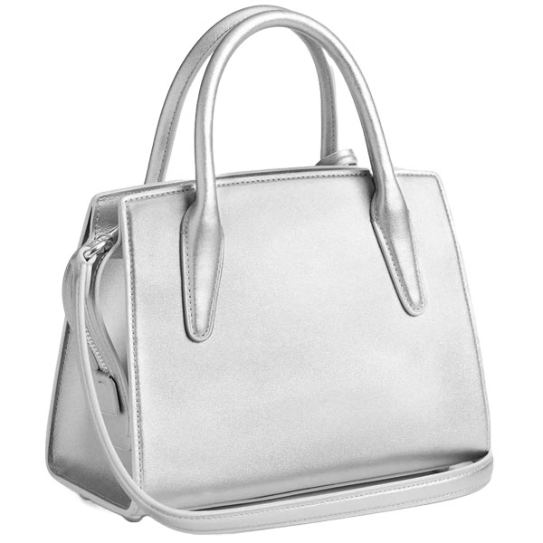 Coach Andrea Carryall Bag Silver Light Silver # CW024