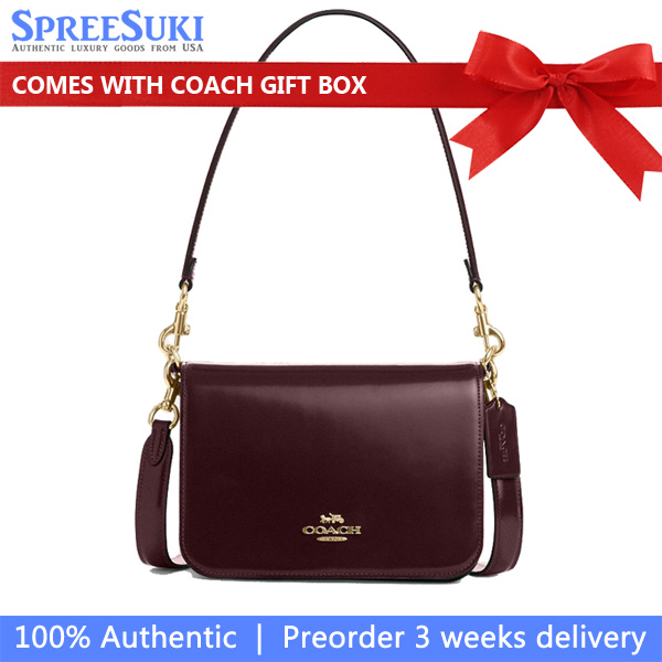 Coach Quinn Bag Merlot # CY657