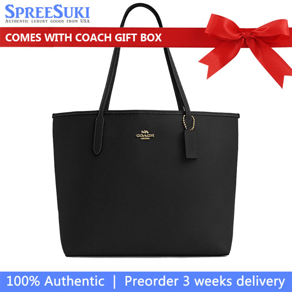 Coach City Tote Bag Black # CR111