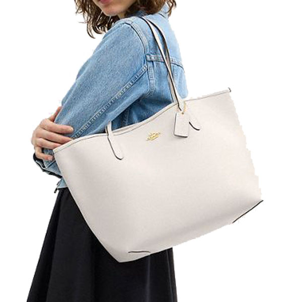 Coach City Tote Bag Chalk # CR111