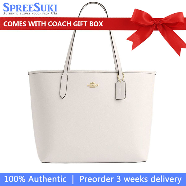 Coach City Tote Bag Chalk # CR111