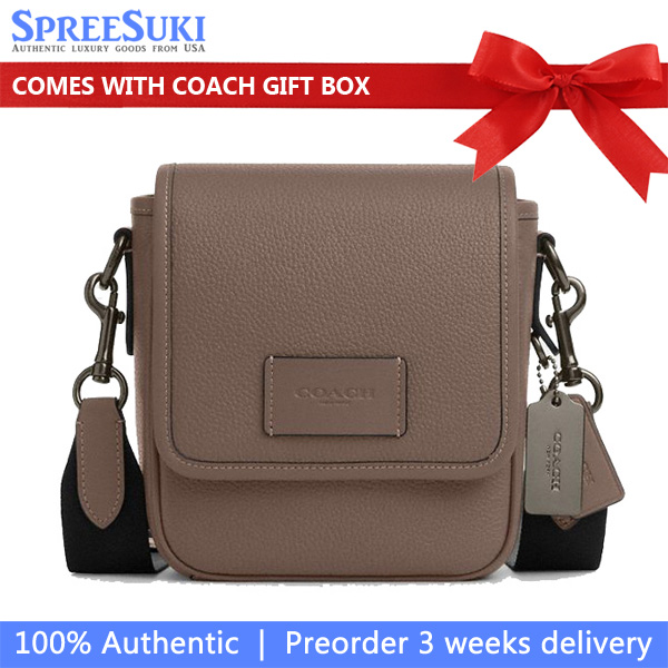 Coach Lucas Crossbody Bag Dark Stone # CO914