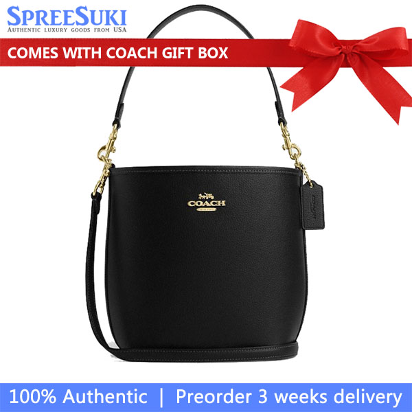 Coach City Bucket Bag Black # CT801