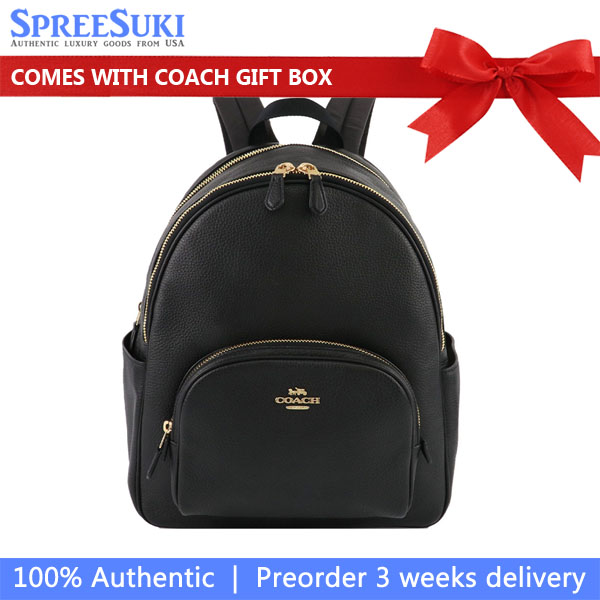 Coach Medium Court Backpack Black # 5666