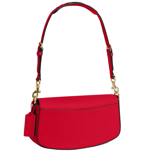 Coach Andrea Shoulder Bag Bold Red # CT768